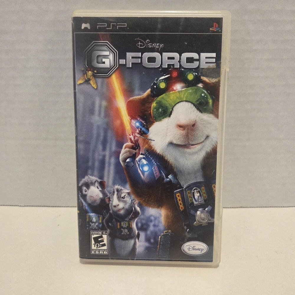 Disney G-Force Sony PSP Game with Colorful Character Cover